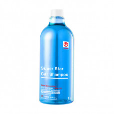 FIREBALL-Шампунь для ручной мойки Super Star Car Shampoo 1:500 PH7 Фруктово-Цитрусовый (синий) 1л