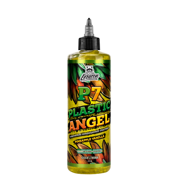 LERATON - P7 PLASTIC ANGEL PINEAPPLE VANILLA, Очиститель-кондиционер пластика, 473 мл