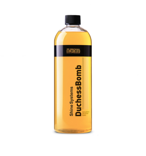 Shine Systems - DuchessBomb Shampoo, Автошампунь для ручной мойки, 750 мл