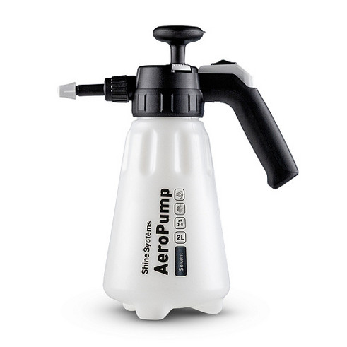 Shine Systems AeroPump Solvent - Пенно-эмульсионный помповый распылитель для растворителей, 2л