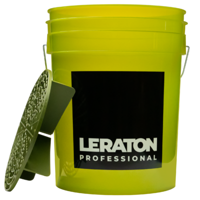 LERATON PROFESSIONAL - Ведро для мойки автомобилей с сепаратором (оливка) 20 л