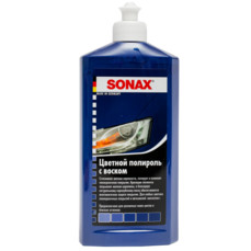 Sonax - Цветной полироль с воском (синий) 0,5л