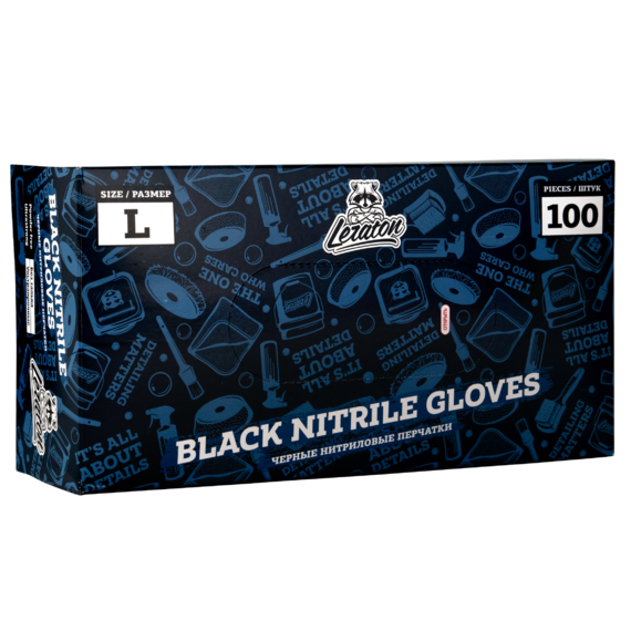 Leraton - GLOVES, Нитриловые перчатки L